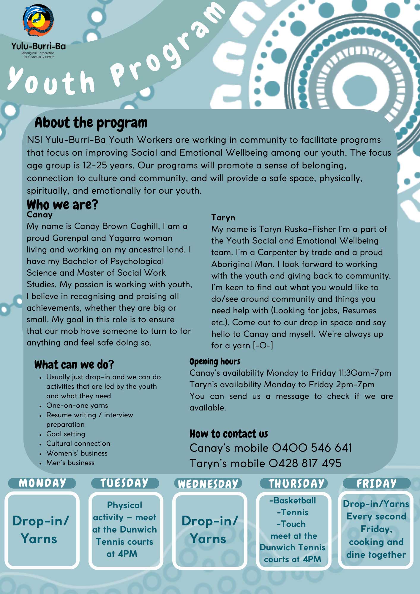 Youth program